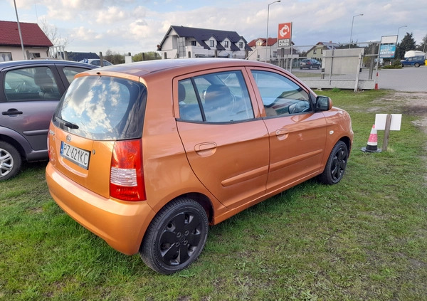Kia Picanto cena 7590 przebieg: 149000, rok produkcji 2005 z Wągrowiec małe 667